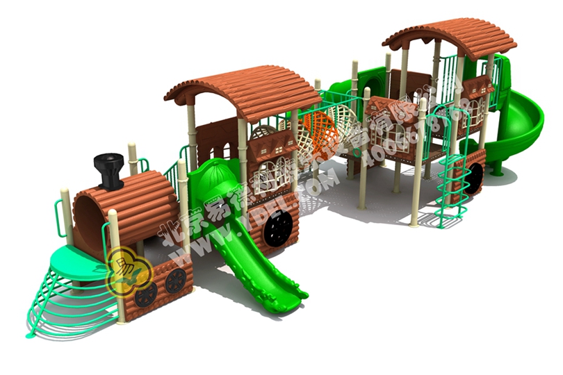 幼兒園火車頭滑梯游樂(lè)設(shè)備十