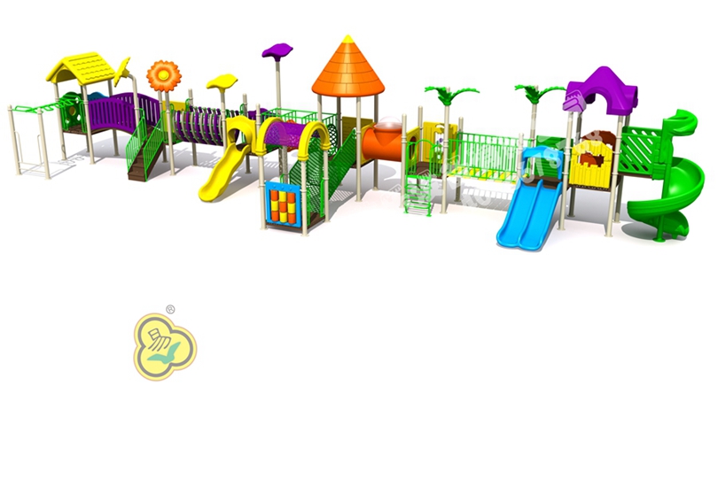 戶(hù)外兒童滑滑梯設(shè)備九