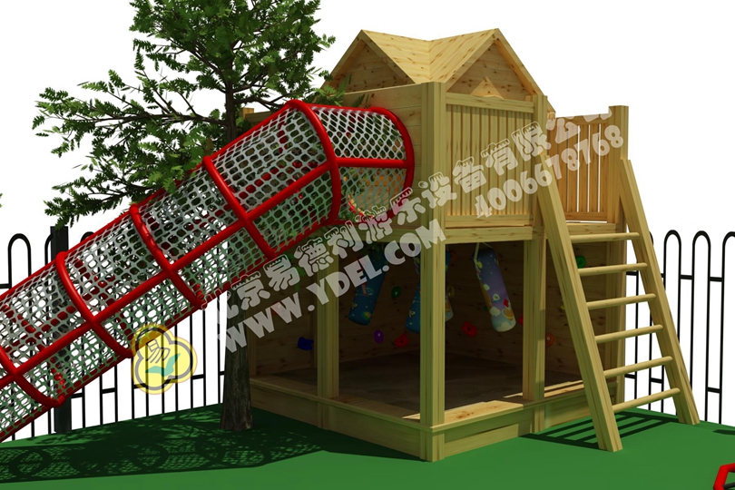 戶外兒童鉆網(wǎng)游樂(lè)設(shè)備