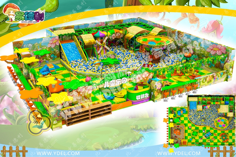 陜西安康農(nóng)場主題淘氣堡設備