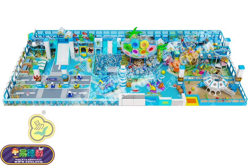 天津海洋系列淘氣堡設(shè)備