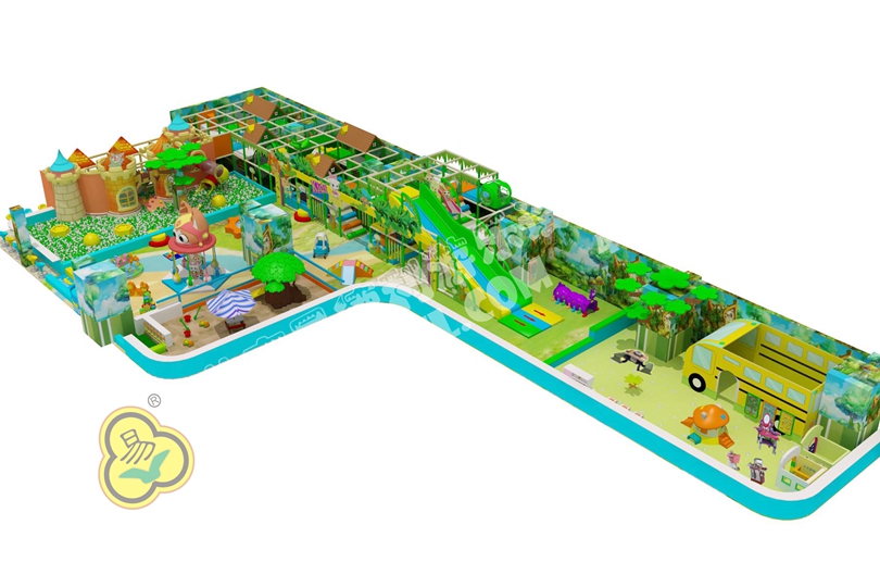 大型森林探險兒童樂園設備