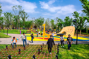 社區(qū)廣場(chǎng)小朋友游樂(lè)空間設(shè)備