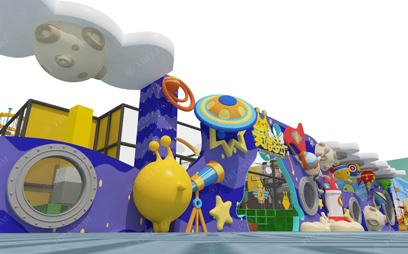 室內(nèi)兒童淘氣堡樂園外觀設(shè)計(jì)