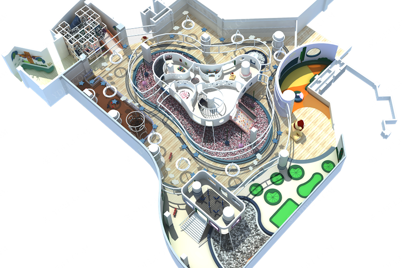 親子互動(dòng)兒童樂園設(shè)備