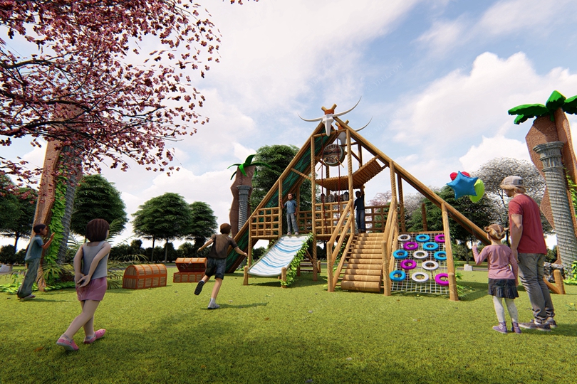 社區(qū)戶外定制游樂(lè)設(shè)施